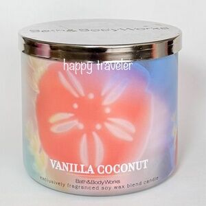 VANILLA COCONUT 3-Wick Candle
